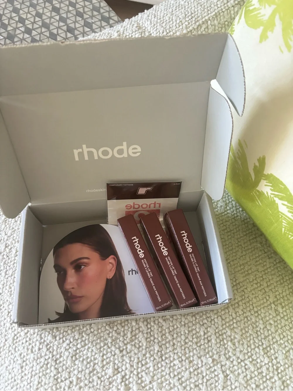 New in box! Summer 2026 Rhode Macadamia Butter Lip Tints x3